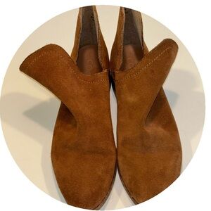 Coconuts by Matisse Pronto Suede Ankle Boots Taupe Women's Size 8